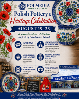 Polish Pottery & Heritage Celebration at Polmedia in Seguin, TX